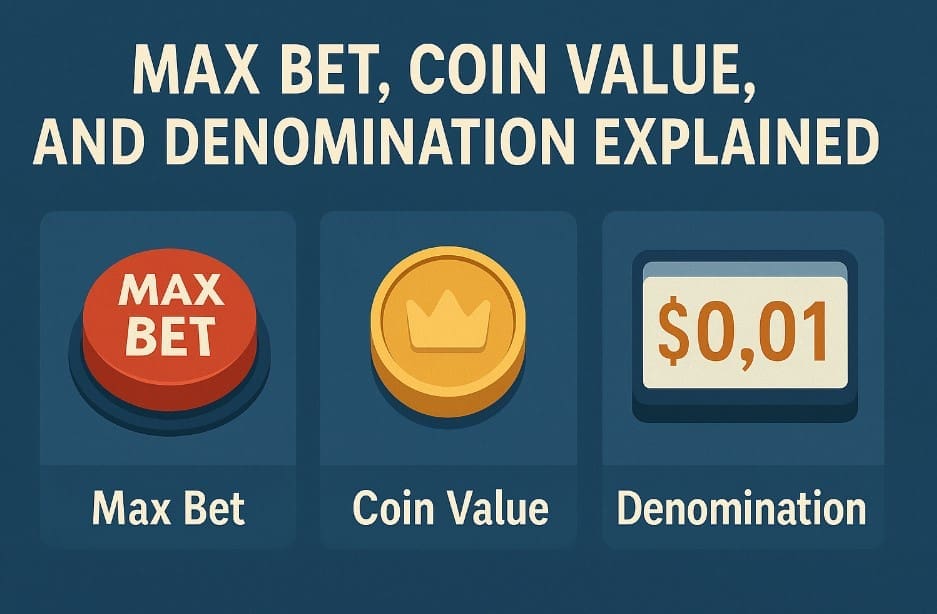 Max Bet, Coin Value & Denomination